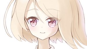Preview wallpaper girl, neko, ears, glance, anime, light