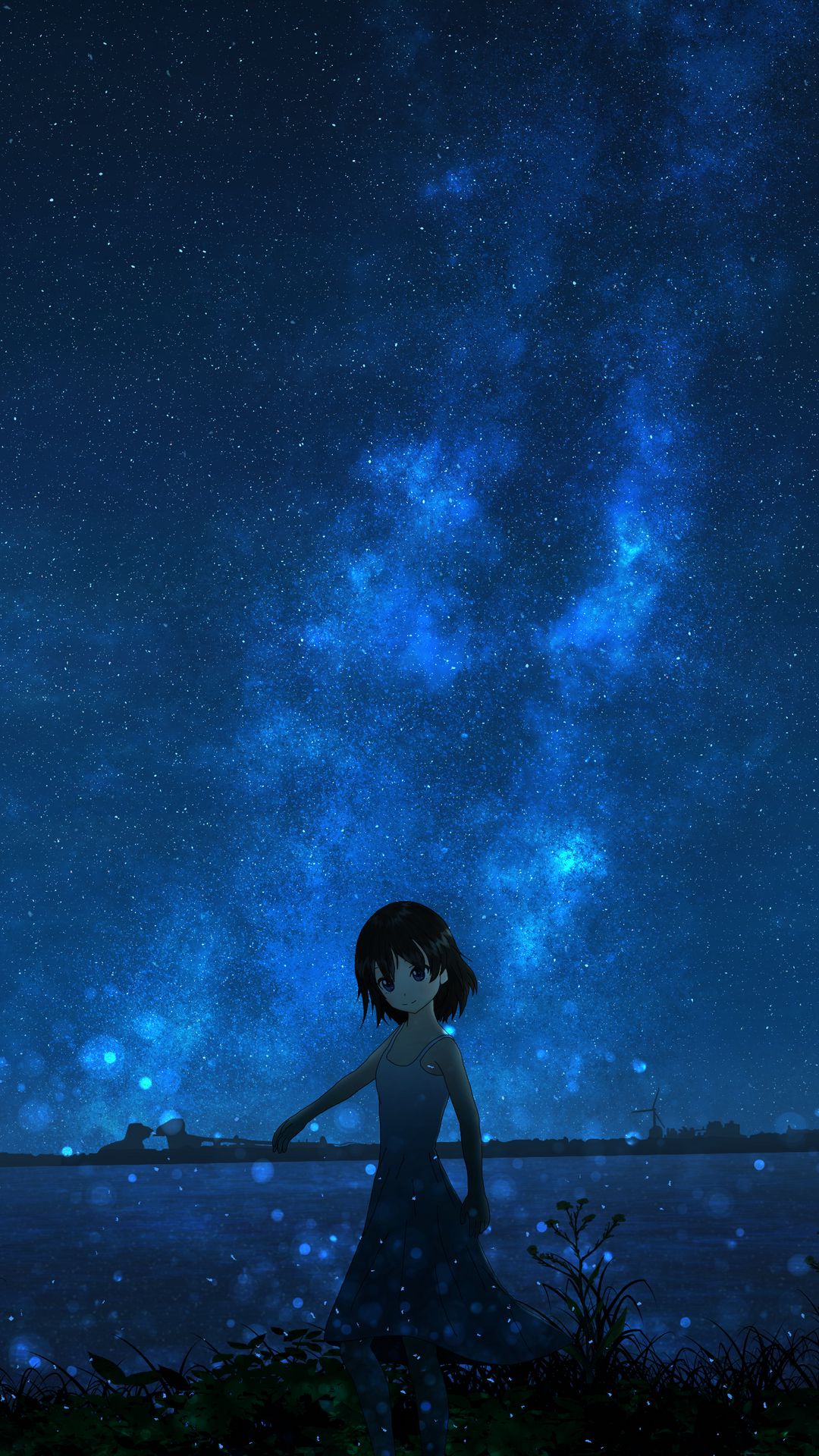 HD anime starry sky wallpapers  Peakpx