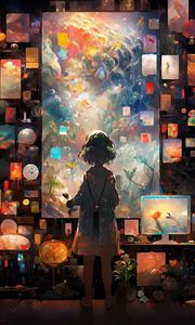 Preview wallpaper girl, pictures, art, anime