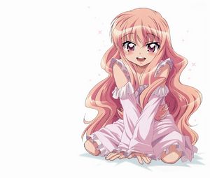 Preview wallpaper girl, pink hair, cute
