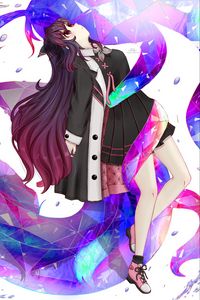 Preview wallpaper girl, pose, dress, anime, art