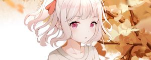 Preview wallpaper girl, pose, glance, anime, art