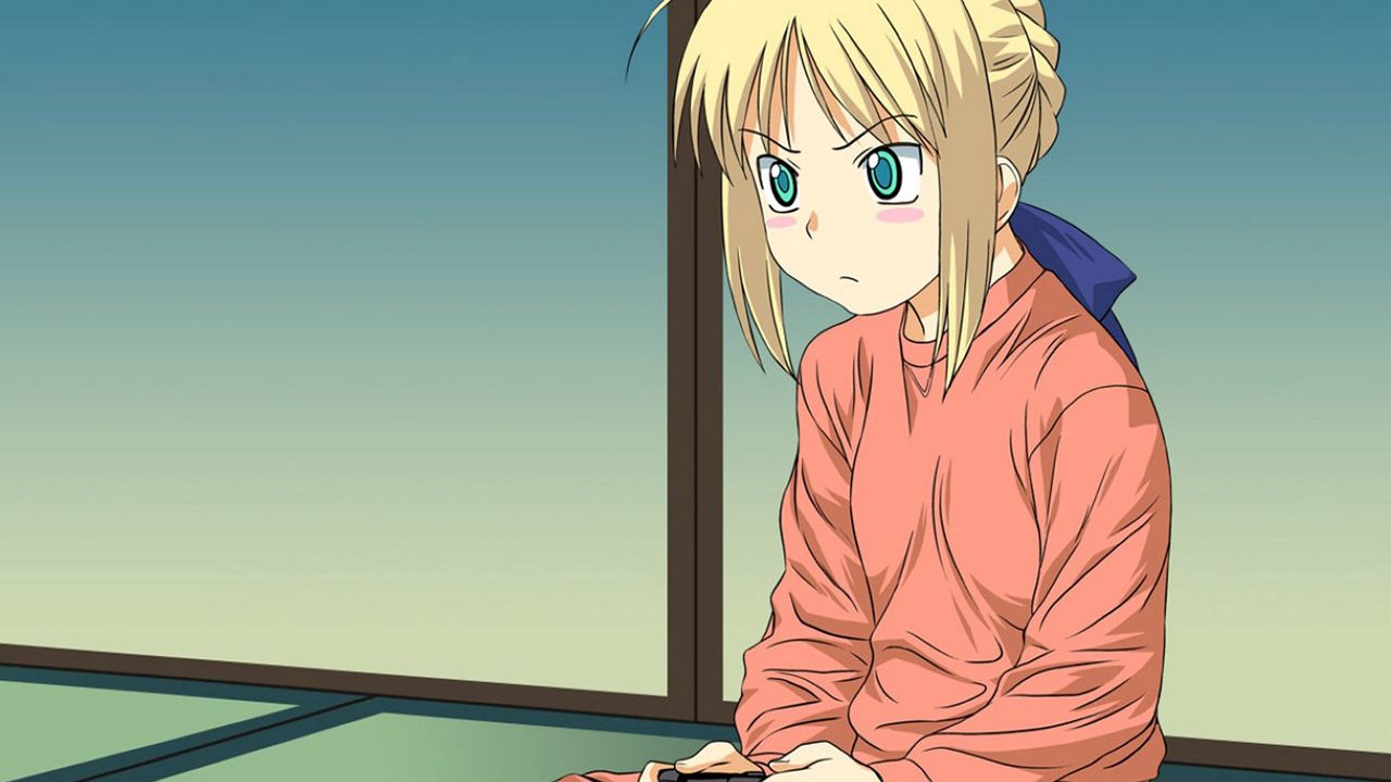 Wallpaper girl, room, board, pajamas, concentration