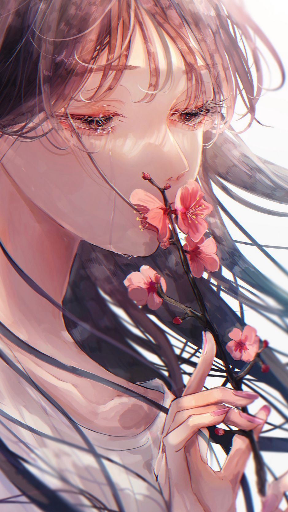 anime flowers and pastel image  Art reference Illustration art Drawings