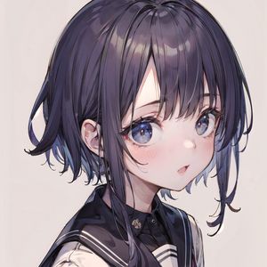 Preview wallpaper girl, schoolgirl, tie, art, anime