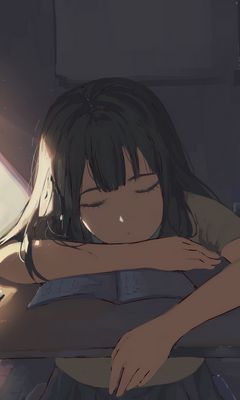 teddy Bears, Sleeping, Anime, Anime Girls |