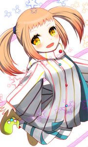 Preview wallpaper girl, smile, clown, anime