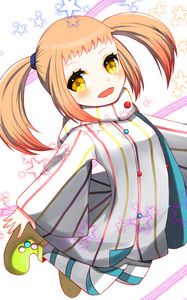 Preview wallpaper girl, smile, clown, anime