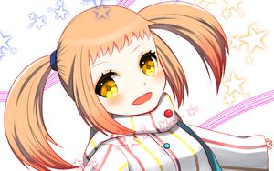 Preview wallpaper girl, smile, clown, anime