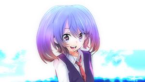 Preview wallpaper girl, smile, dance, anime