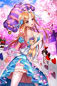 Preview wallpaper girl, smile, dress, anime, art
