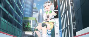 Preview wallpaper girl, smile, future, fantasy, anime