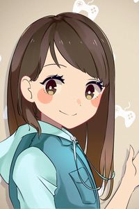 Preview wallpaper girl, smile, gamer, anime