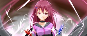 Preview wallpaper girl, smile, magician, fantasy, anime, art