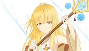 Preview wallpaper girl, staff, anime, art