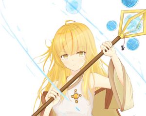 Preview wallpaper girl, staff, anime, art