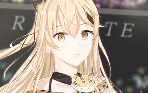 Preview wallpaper girl, toy, anime