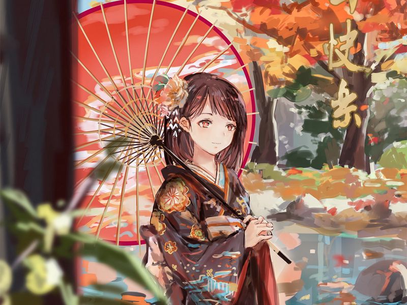 Cuộc sống có thể mưa gió nhưng vẫn đáng yêu với những hình nền anime đáng yêu của cô gái với chiếc ô. Bạn sẽ có cảm giác như đang được bảo vệ dưới tán cây mát mẻ trong những ngày mưa và sống đúng chính mình trong những ngày nắng.