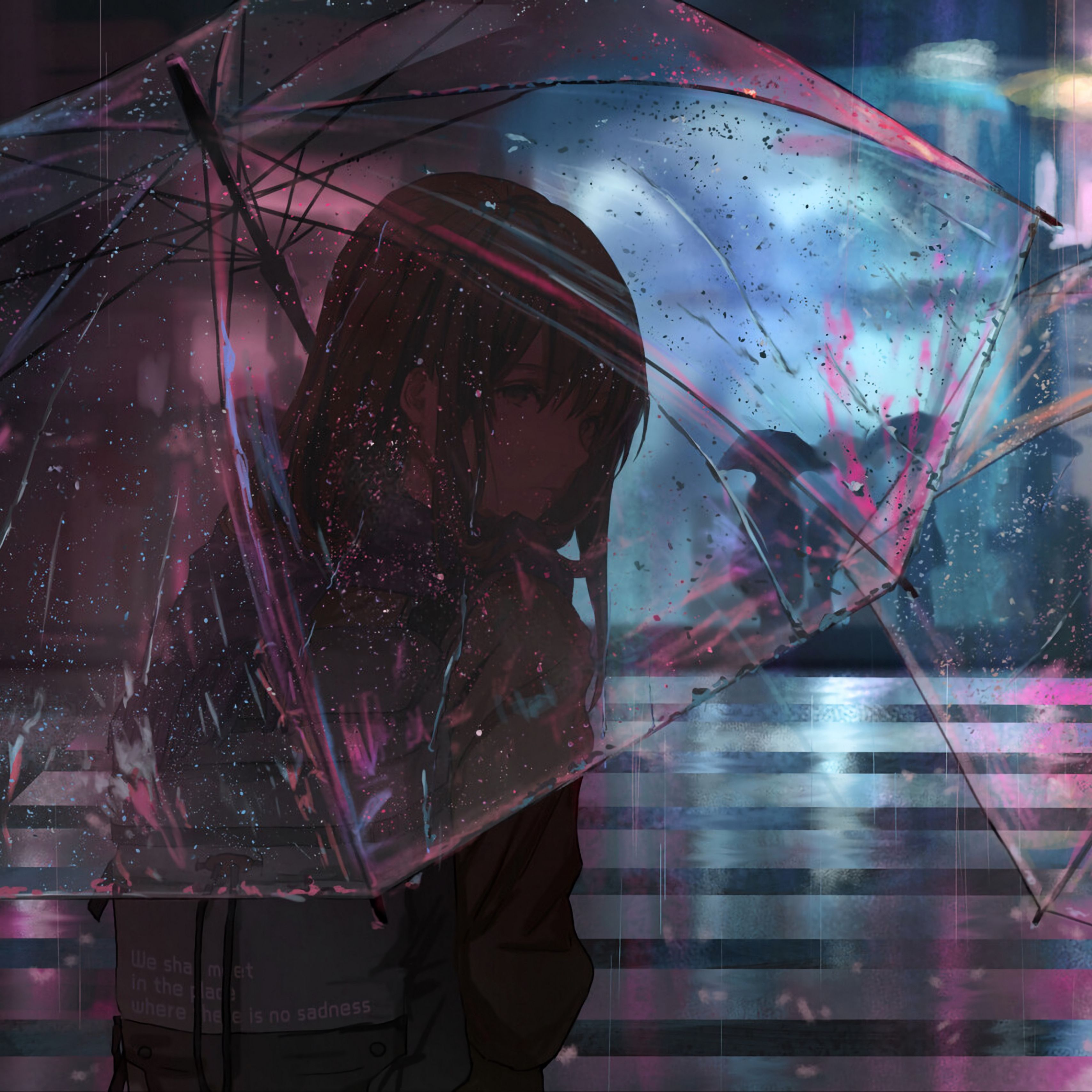 Mưa, đường phố và một cặp đôi anime đang đứng dưới ô dù. Hãy tưởng tượng về cảm giác thú vị của họ trong thời tiết lạnh giá này và cảm nhận được không khí lãng mạn bằng hình nền thiết kế tinh tế này. Tải về ngay và khám phá những hình ảnh đẹp mắt nhất của anime.