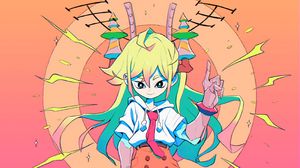 Preview wallpaper girl, uniform, anime, art, bright