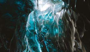 Preview wallpaper glacier, ice, cave, structure