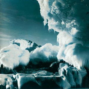 Preview wallpaper glacier, ice, frost, antarctica, north