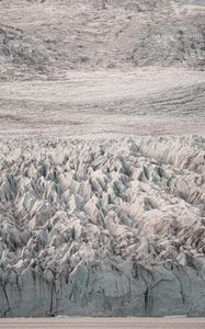 Preview wallpaper glacier, ice, frozen, landscape, iceland