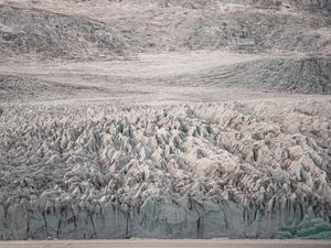 Preview wallpaper glacier, ice, frozen, landscape, iceland