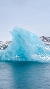 Preview wallpaper glacier, ice, sea, iceberg