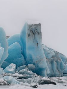 Preview wallpaper glacier, ice, snow, winter, alaska