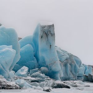 Preview wallpaper glacier, ice, snow, winter, alaska
