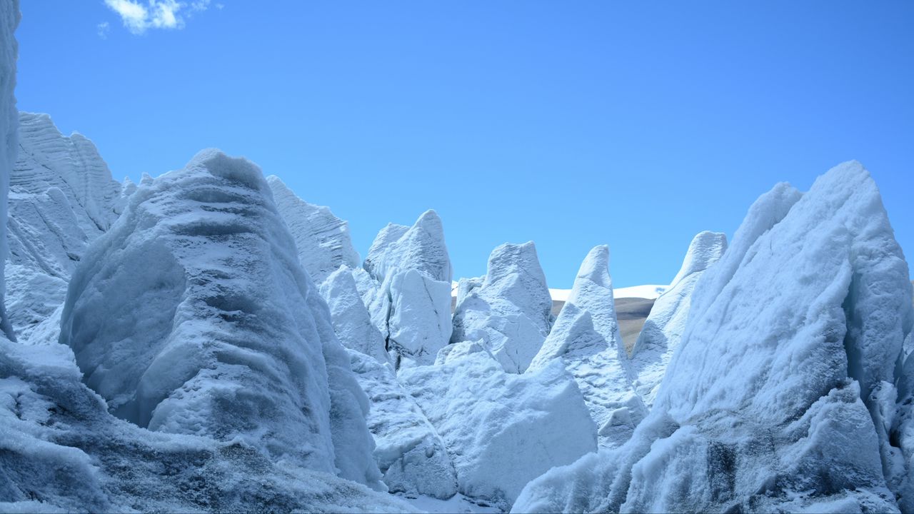 Wallpaper glacier, mountain, snow