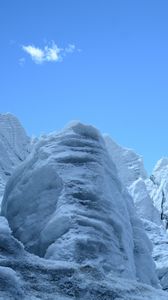 Preview wallpaper glacier, mountain, snow