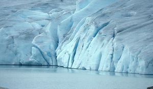 Preview wallpaper glacier, north pole, ocean