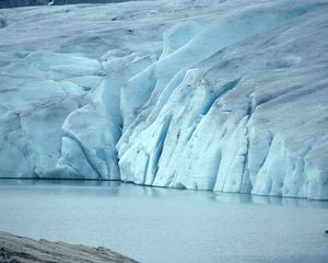 Preview wallpaper glacier, north pole, ocean