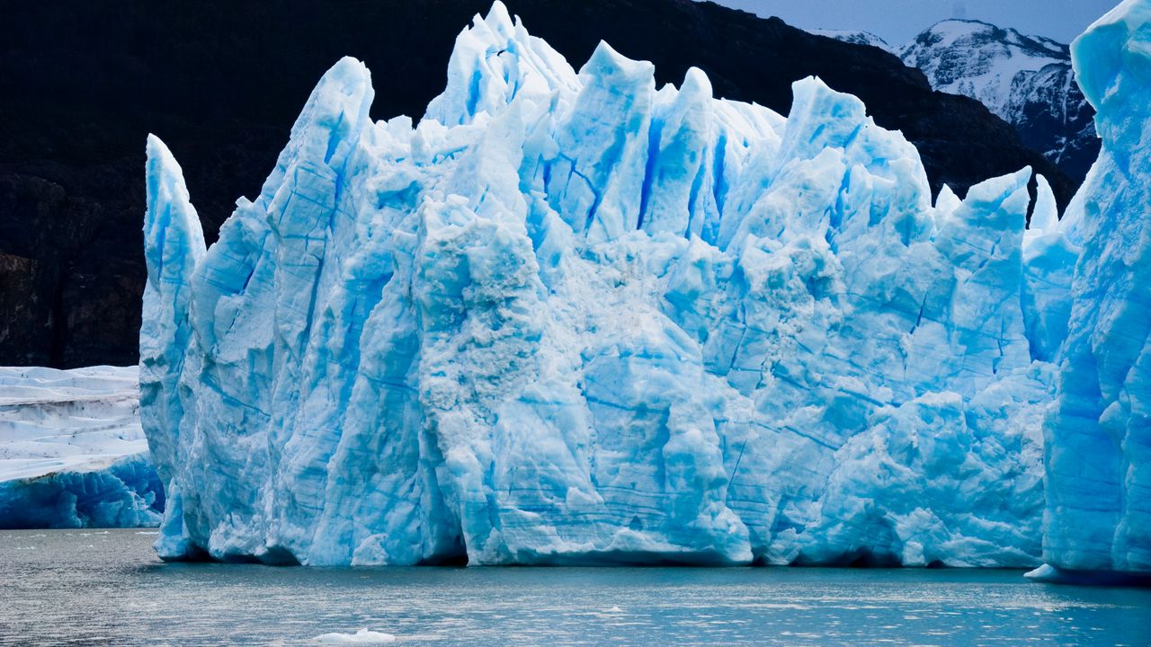 Wallpaper glacier, patagonia, torres del paine, chile