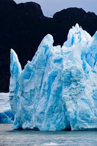 Preview wallpaper glacier, patagonia, torres del paine, chile