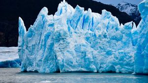 Preview wallpaper glacier, patagonia, torres del paine, chile