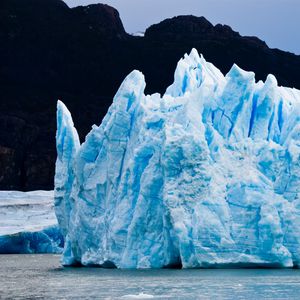 Preview wallpaper glacier, patagonia, torres del paine, chile