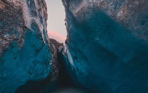 Preview wallpaper glacier, stones, ice