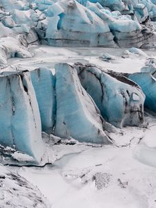 Preview wallpaper glaciers, ice, snow