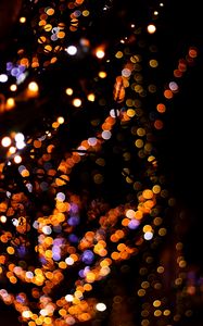 Preview wallpaper glare, blur, black