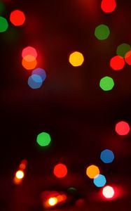 Preview wallpaper glare, blur, multicolored, glow