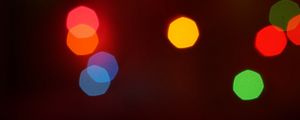Preview wallpaper glare, blur, multicolored, glow