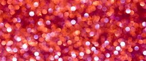 Preview wallpaper glare, bokeh, circles, glitter