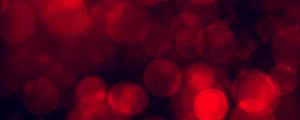 Preview wallpaper glare, bokeh, circles, red, shine