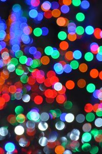 Preview wallpaper glare, bokeh, circles, bright, colorful