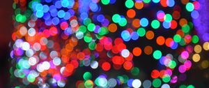 Preview wallpaper glare, bokeh, circles, bright, colorful