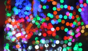 Preview wallpaper glare, bokeh, circles, bright, colorful