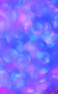 Preview wallpaper glare, bokeh, lilac, blue, shine